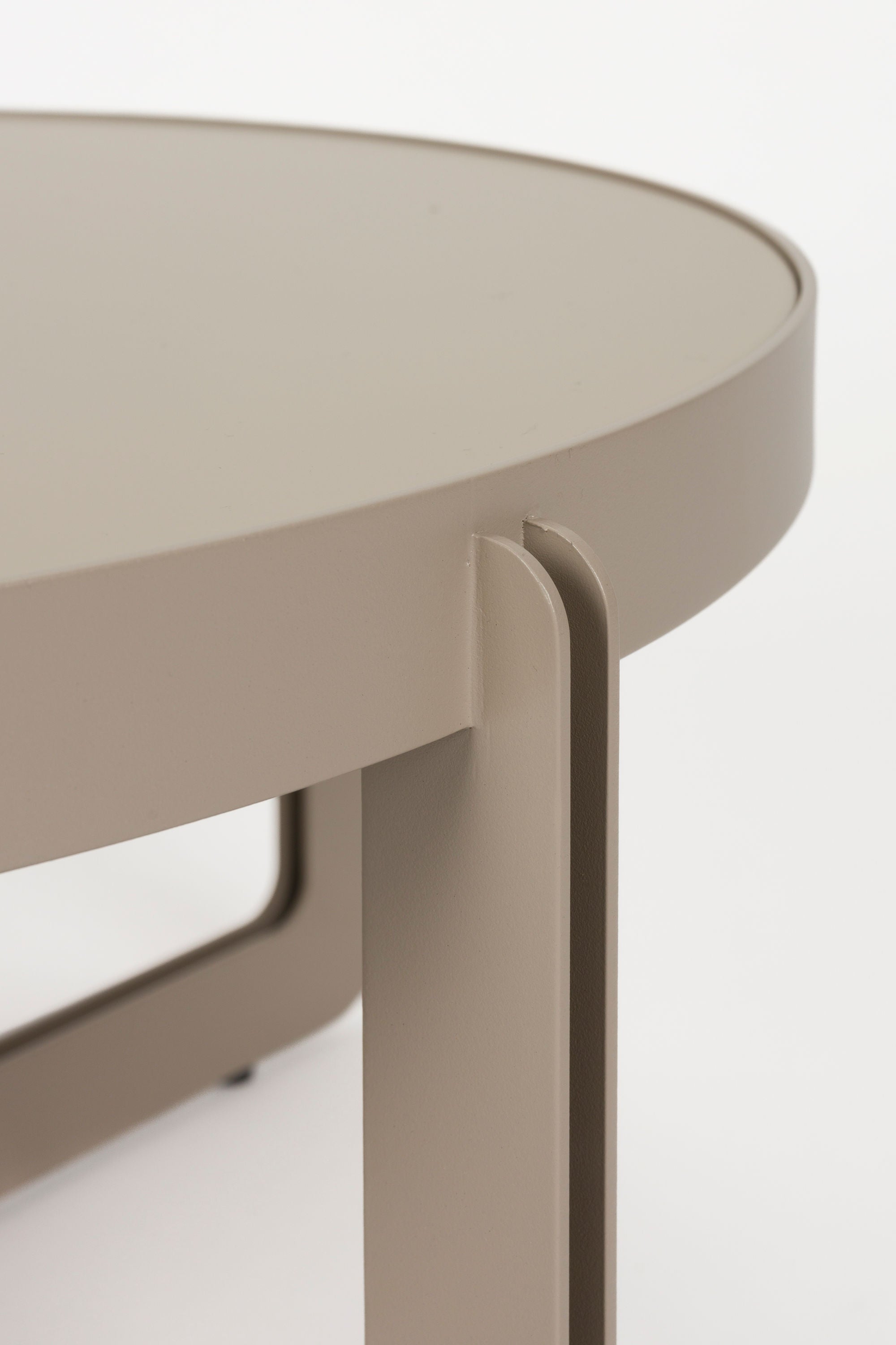 Zuiver Centre Round Beige Coffee Table